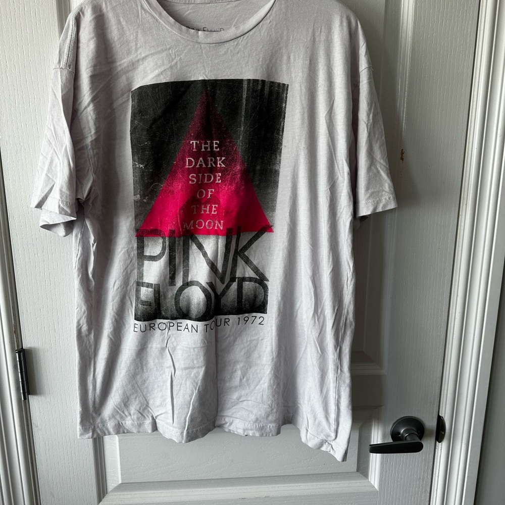 Pink Floyd White Short Sleeve Tee